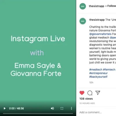 Forte Medical on Instagram Live